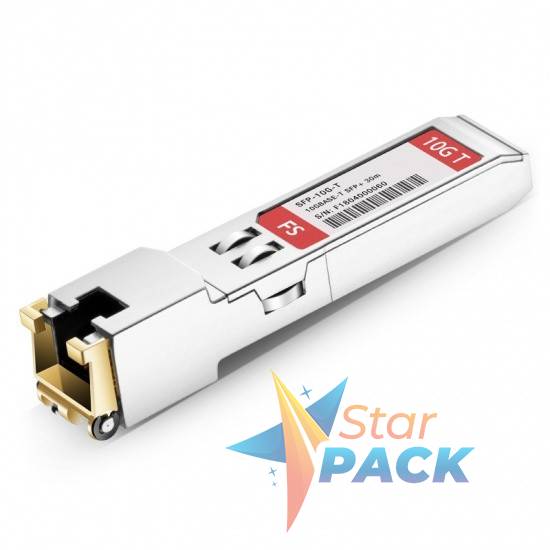 10GBASE-T SFP+ transceiver module for Category 6A cables