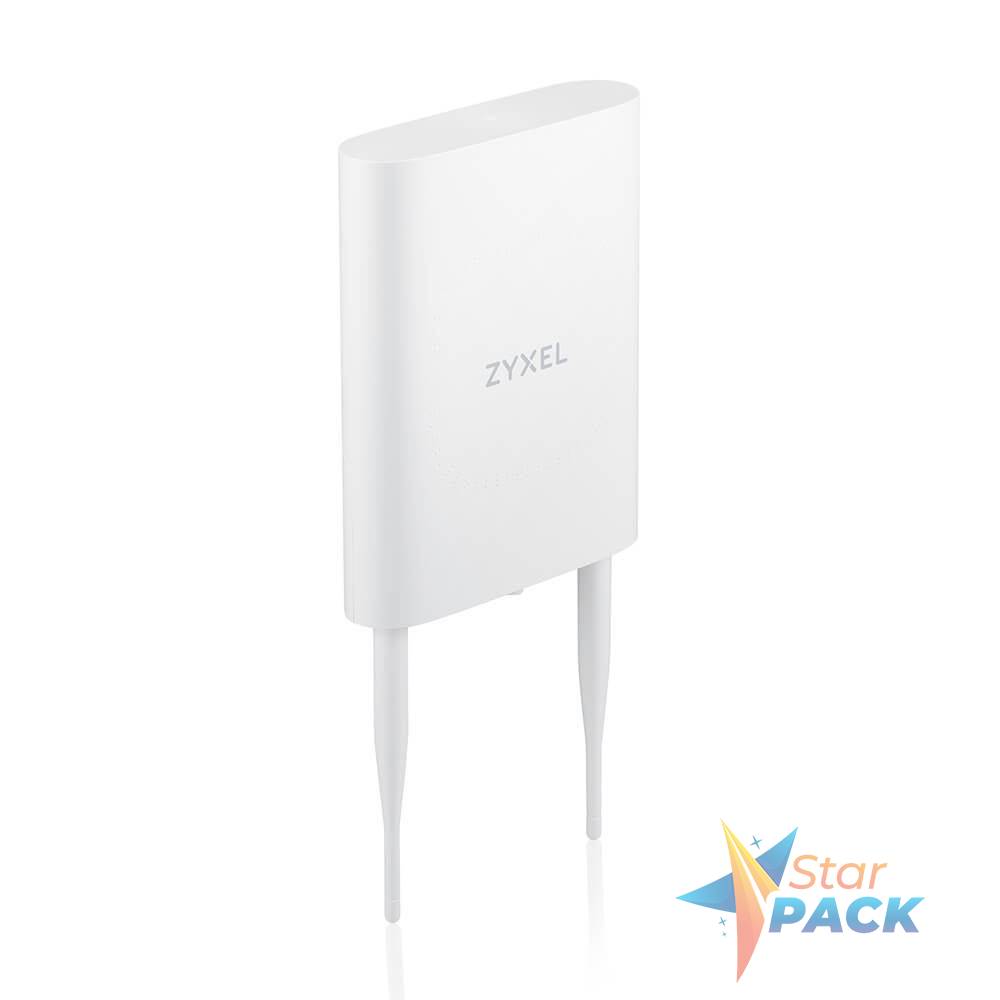 ACCESS POINT ZyXel, interior, 1200 Mbps, port Gigabit x 1, antena externa x 2, PoE, 2.4 - 5 GHz