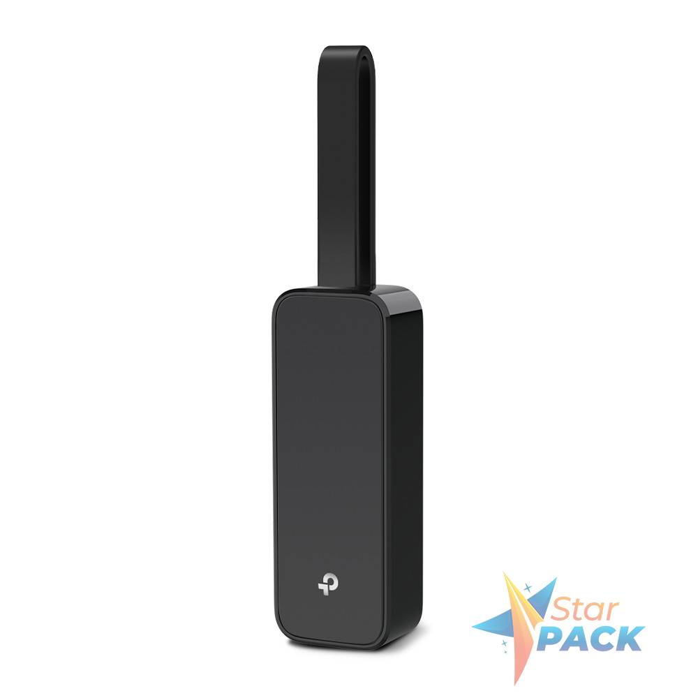 ADAPTOR RETEA TP-LINK de la 1 port USB3.0 la 1 port Gigabit, black