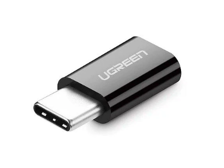 ADAPTOR Ugreen, US157, USB Type-C to micro USB, negru  - 6957303833917