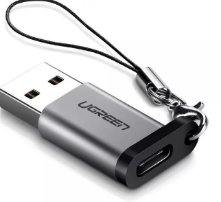 ADAPTOR Ugreen, US276, USB to USB Type-C, incarcare max 3A, gri   - 6957303855339