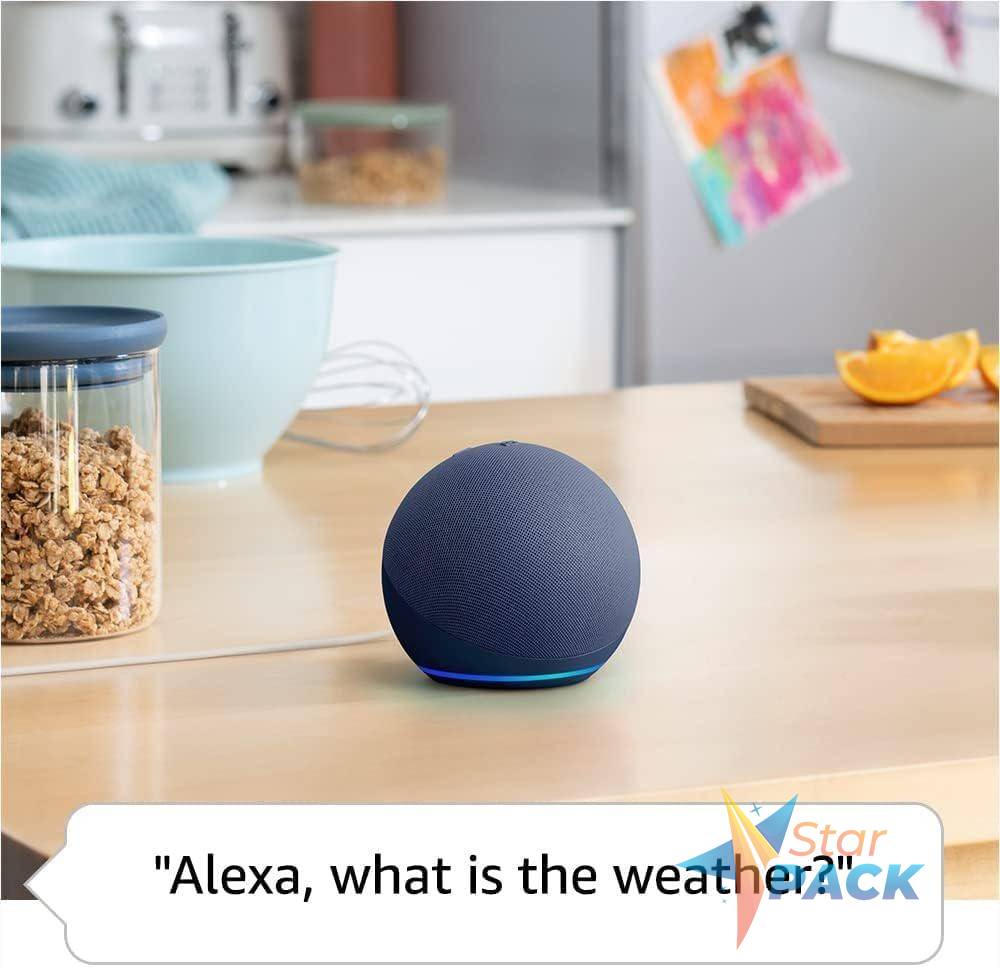 Amazon Echo Dot 5, with Alexa, Blue