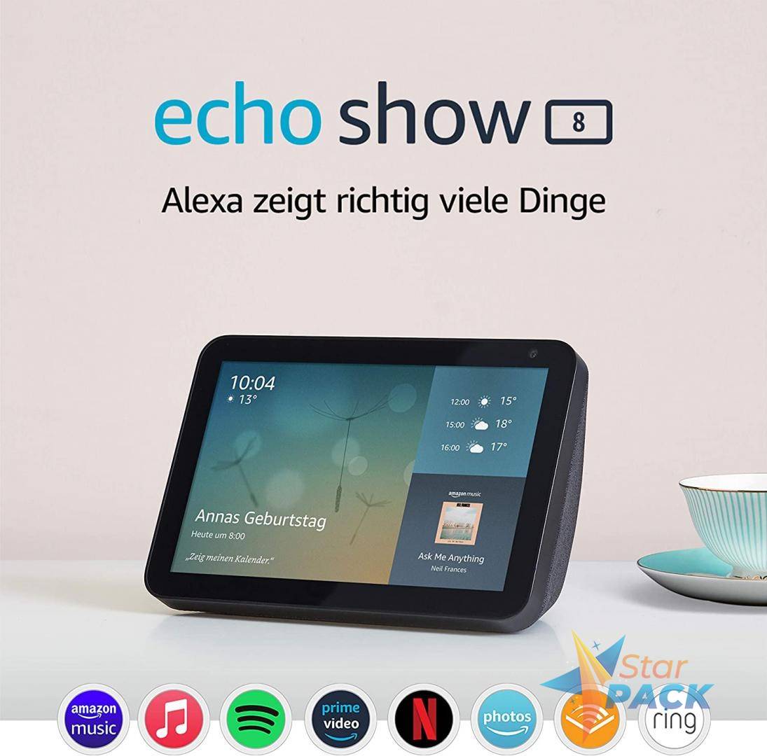 Amazon Echo Show 8, Black