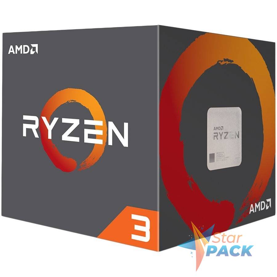 AMD CPU Desktop Ryzen 3 4C/8T 4300G Box, with Radeon Graphics