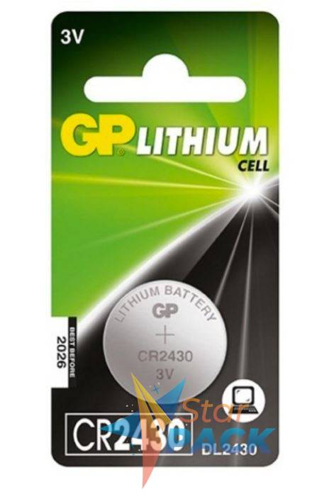 Baterie GP Batteries, butoni 3V lithium, blister 1 buc. GPCR2025-2CPU1