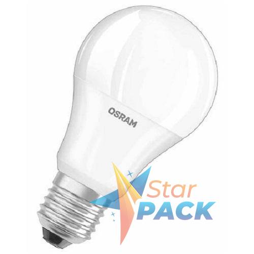 BEC LED Osram, soclu E27, putere 10W, forma clasic, lumina alb rece, alimentare 220 - 240 V