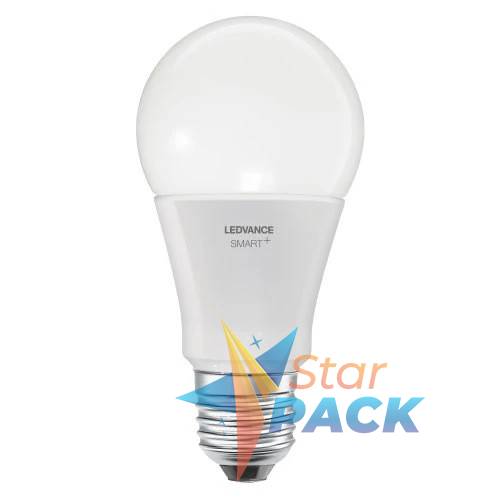 BEC smart LED Osram, soclu E27, putere 14W, forma clasic, lumina toate nuantele de alb, alimentare 220 - 240 V