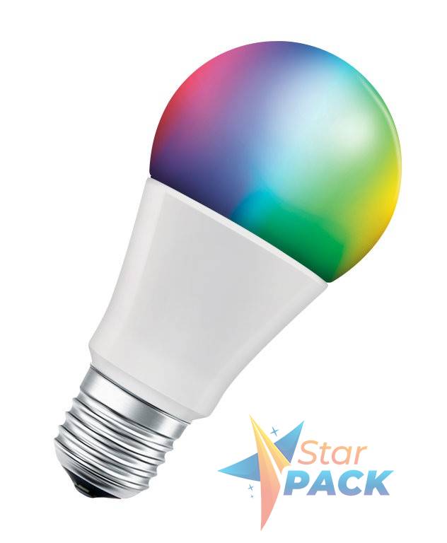 BEC smart LED Osram, soclu E27, putere 9.5W, forma clasic, lumina multicolora, alimentare 220 - 240 V