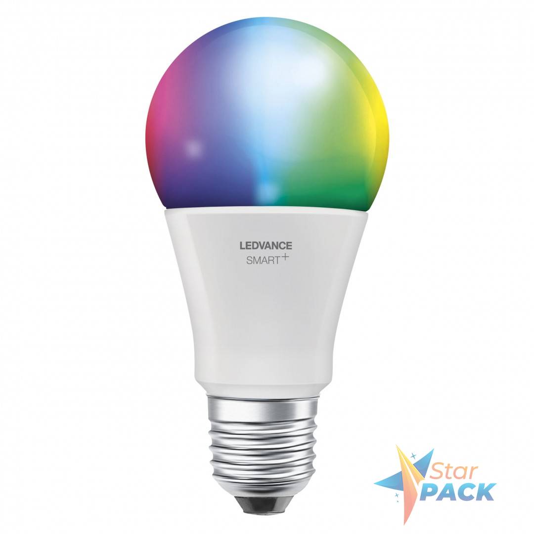 BEC smart LED Osram, soclu E27, putere 9W, forma clasic, lumina multicolora, alimentare 220 - 240 V