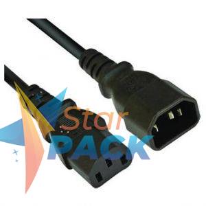 Cablu Adaptor IEC C13- IEC C14 1.5m