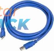 CABLU alimentare si date GEMBIRD, USB 3.0 la Micro-USB 3.0, 1.8m, albastru