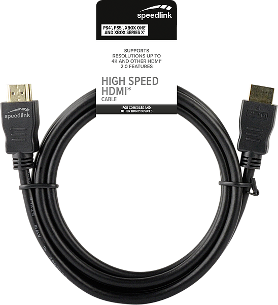 CABLU HDMI SPEEDLINK 4K PS5/PS4/Xbox 1.5M BLACK