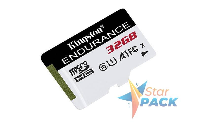 CARD MicroSD KINGSTON, 32 GB, MicroSDHC, clasa 10, standard UHS-I U1