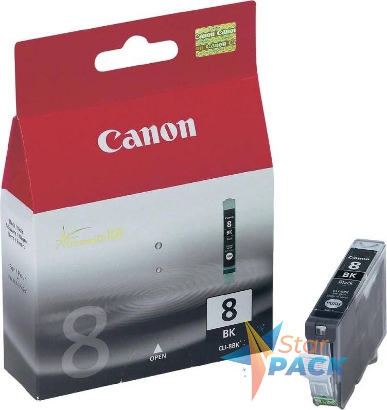 Cartus Cerneala Original Canon Black, CLI-8B, pentru IP4200