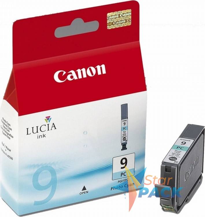 Cartus Cerneala Original Canon Light Cyan, PGI-9PC, pentru Pixma Pro 9500