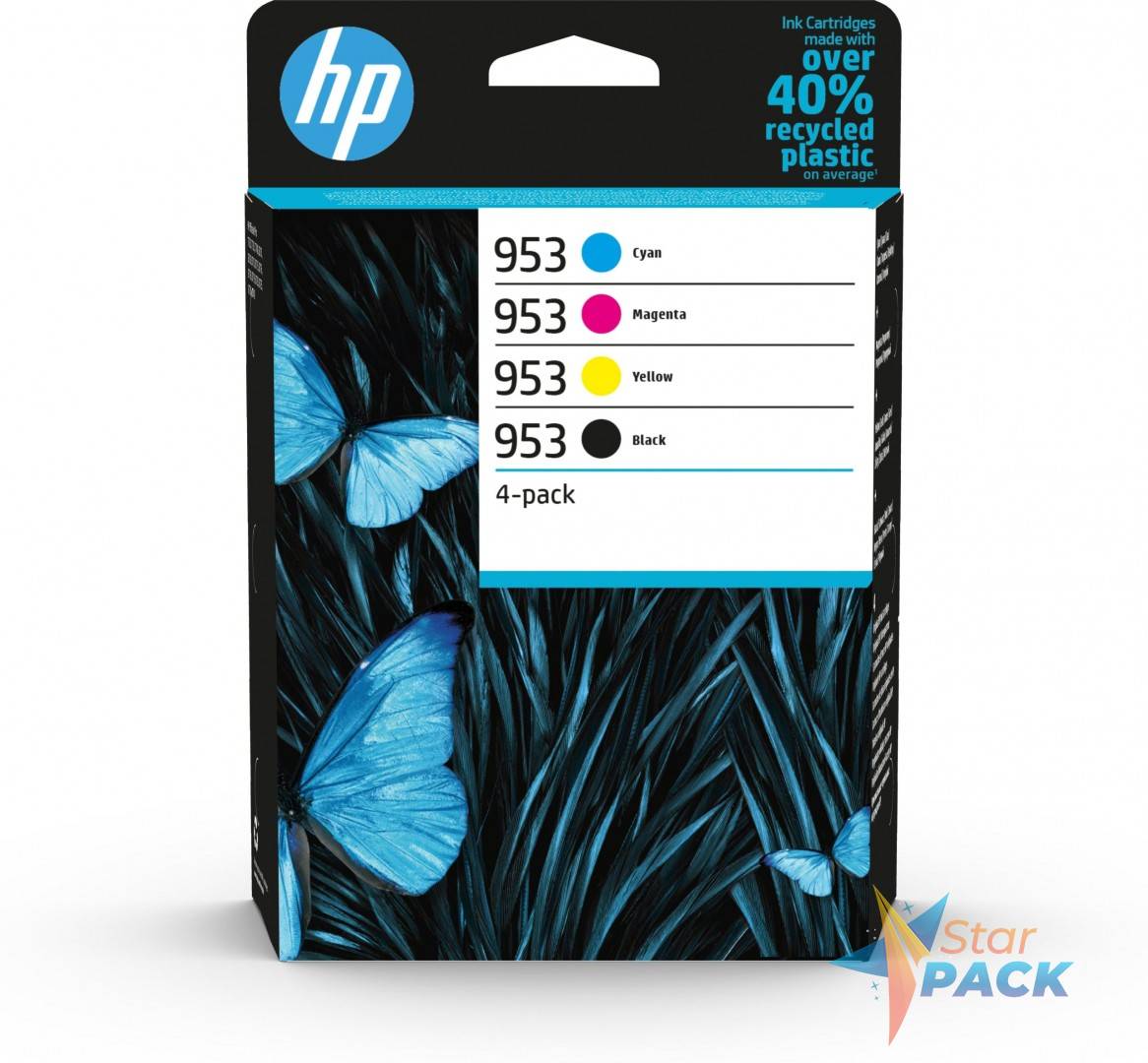Combo-Pack Original HP CMYK, nr.953, pentru OfficeJet Pro 7720|7730|8210|8218|8720|8730