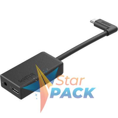 Convertor GoPro microfon, USB Type-C la Jack 3.5mm106dB stereo analog-la-digital