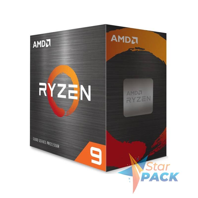 CPU AMD, skt. AM4 AMD Ryzen 9, Ryzen 5950X, frecventa 3.4 GHz, turbo 4.9 GHz, 16 nuclee, putere 105 W