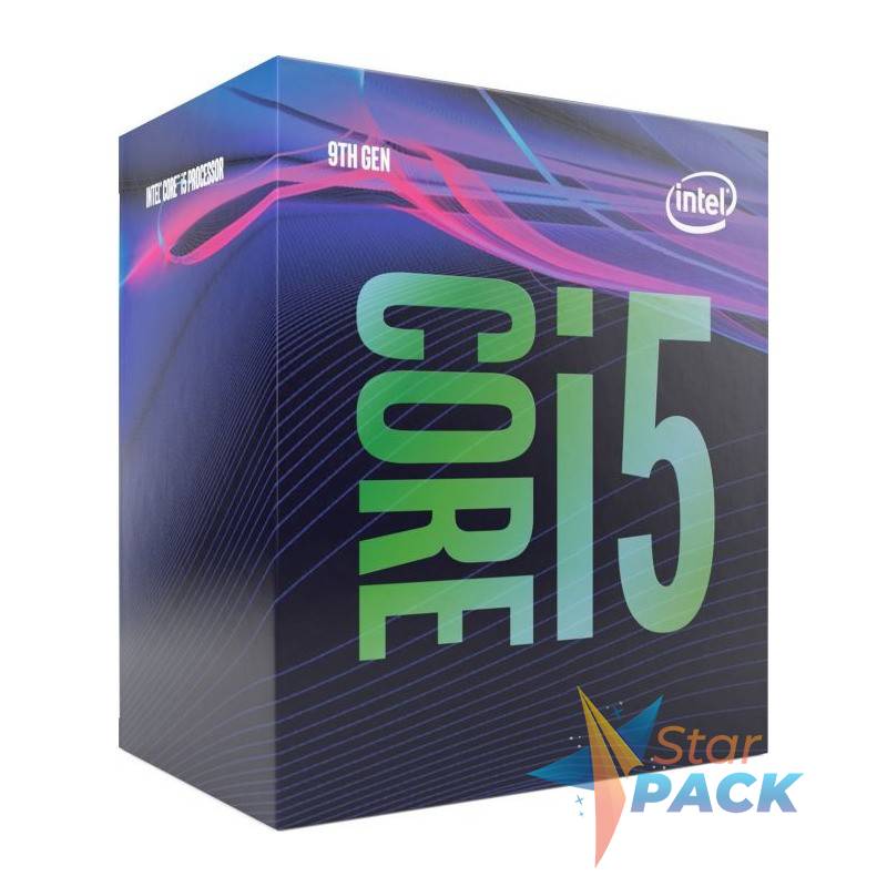CPU INTEL, skt. LGA 1151 Core i5, i5-9500, frecventa 3.0 GHz, turbo 4.4 GHz, 6 nuclee, putere 65 W, cooler