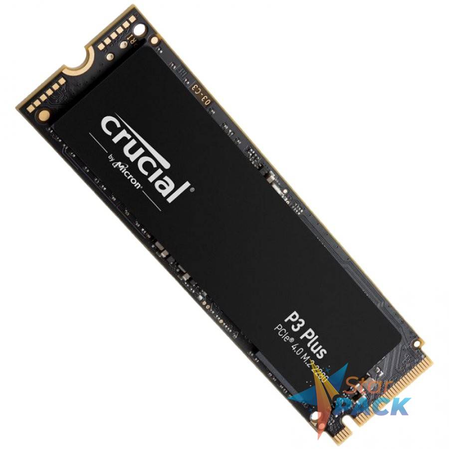 Crucial SSD P3 Plus 2000GB/2TB M.2 2280 PCIE Gen4.0 3D NAND, R/W: 5000/4200 MB/s, Storage Executive + Acronis SW included