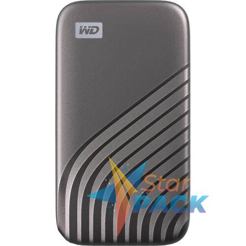 EHDD 500GB WD PASSPORT 2.5 GRAY