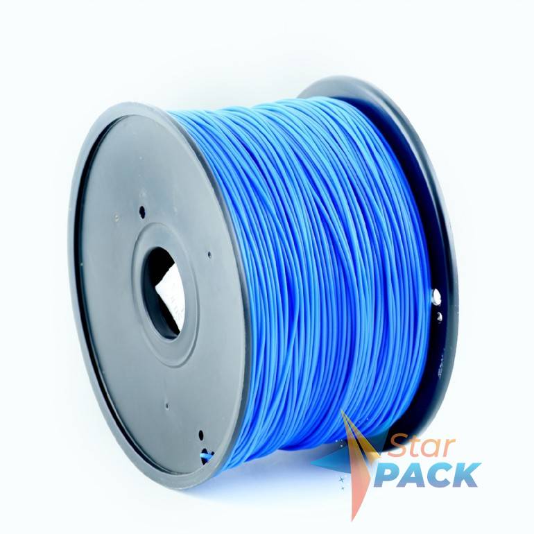 FILAMENT GEMBIRD pt. imprimanta 3d, PLA, 1.75mm diamentru, 1Kg / bobina, aprox. 330m, topire 190-220 grC, blue