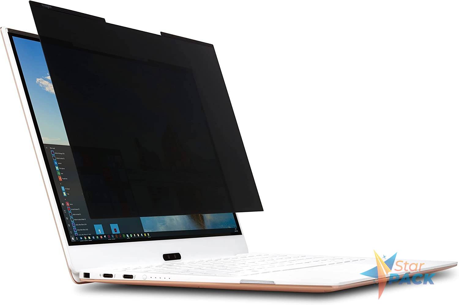 FILTRU confidentialitate Kensington MagPro, pentru laptop, 13.3, 16:9, 2 fete, magnetic, limiteaza campul vizual la 30grade, reduce lumina daunatoare cu pana la 22%, 294x1x169mm, 0.21Kg
