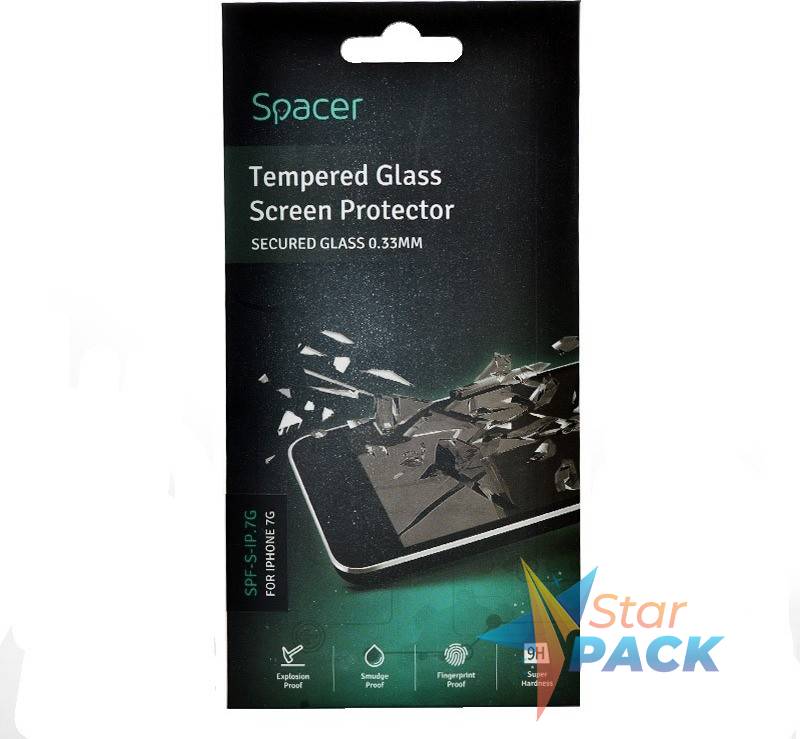 Folie Sticla protectie 3D Spacer pentru Iphone 7+, Iphone 7 Plus