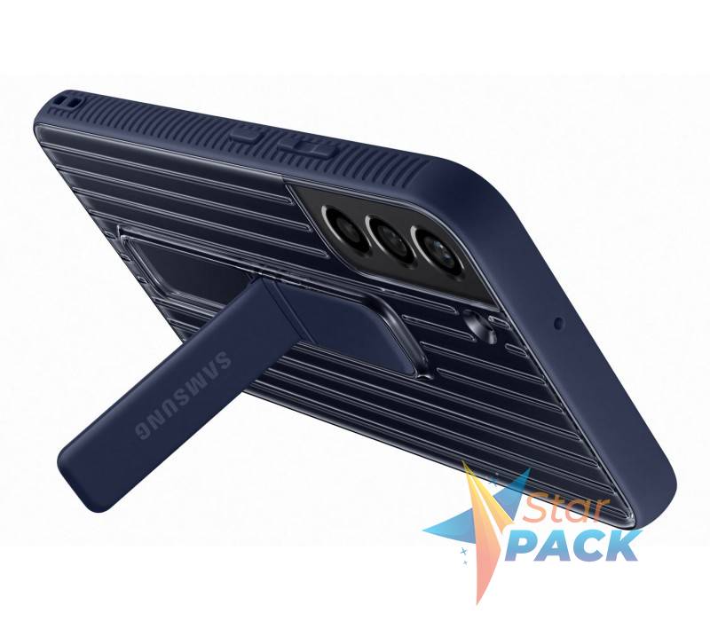 Galaxy S22 Plus; Protective Standing Cover; Navy