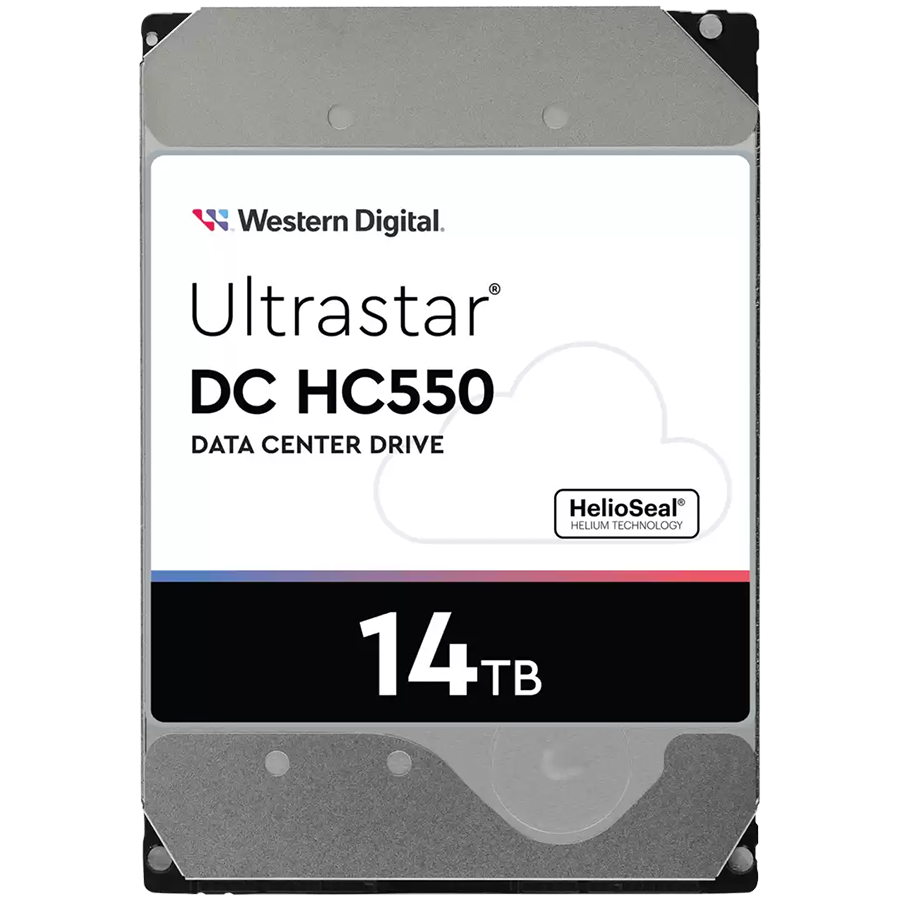 HDD   WD - server HGST Ultrastar 14TB DC HC550, 3.5, 512MB, 7200 RPM, SATA, 512E SE, SKU: 0F38581