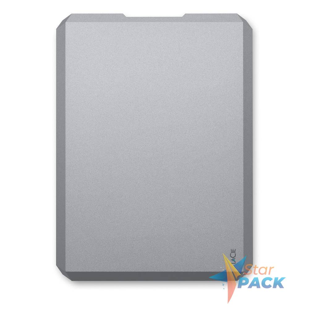 HDD extern LACIE 4 TB, Space Grey, 2.5 inch, USB 3.0, argintiu