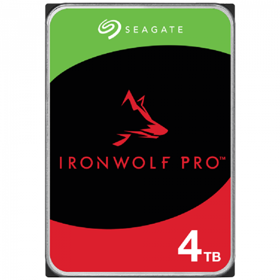 HDD NAS SEAGATE IronWolf Pro 4TB CMR WRL: 550TB/year