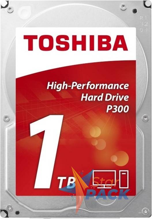 HDD TOSHIBA 1 TB, P300, 7.200 rpm, buffer 64 MB, pt. desktop PC