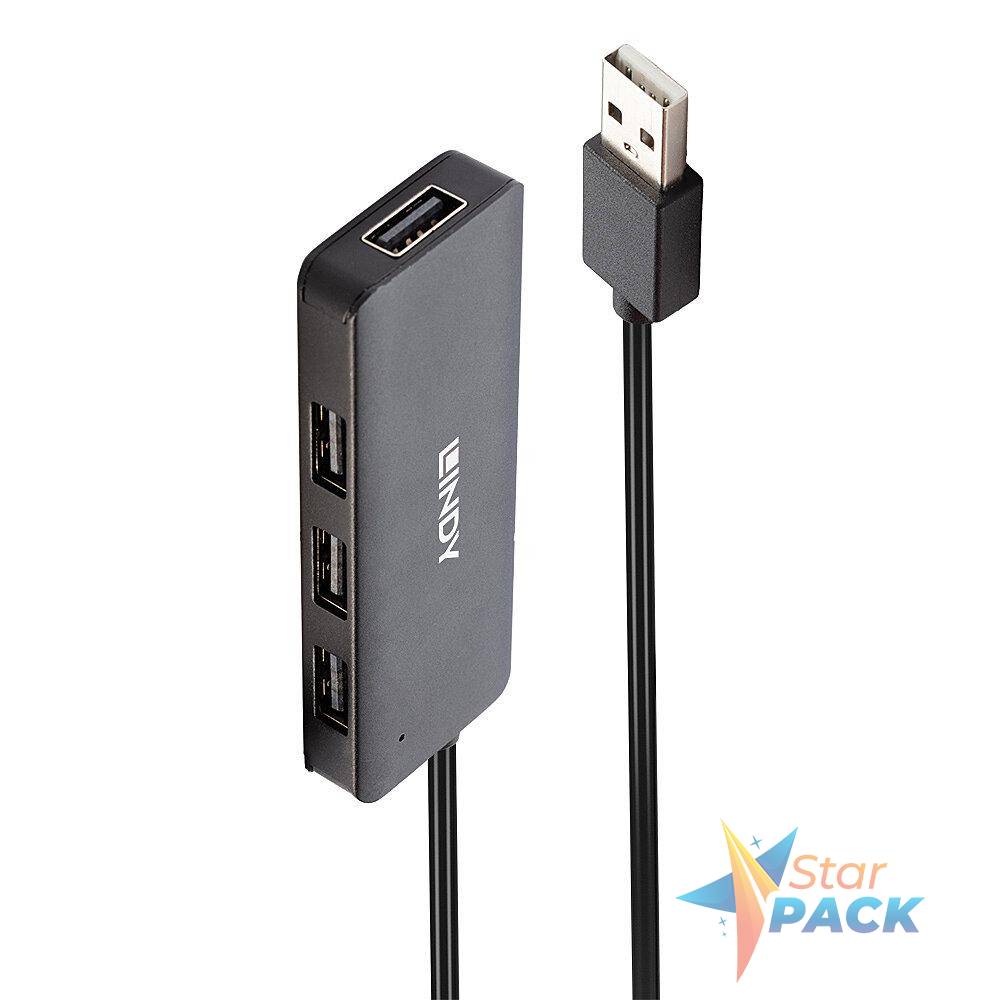 Hub USB Lindy to 4 Port USB 2.0