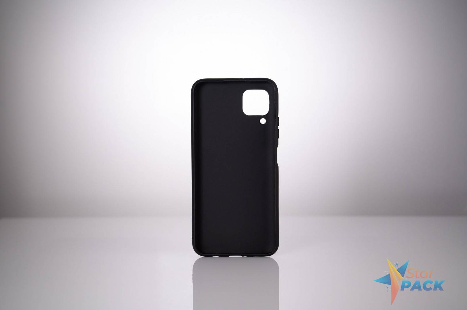 Husa Huawei telefon P 40 Lite, negru, tip back cover, material flexibil TPU