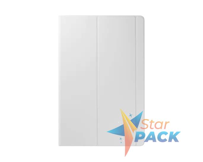Husa pt Galaxy Tab S5e 10.5 T725 Book Cover White 