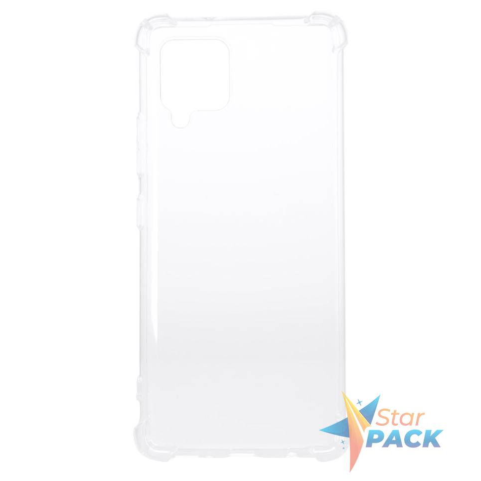 Husa Samsung Galaxy A42 Spacer, transparenta, grosime 1.5mm, protectie suplimentara antisoc la colturi, material flexibil TPU