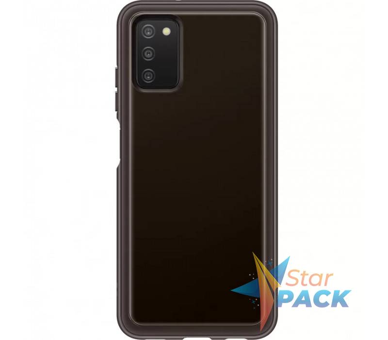 HUSA Smartphone Samsung, pt Galaxy A03s, tip back cover, TPU, ultrasubtire, negru