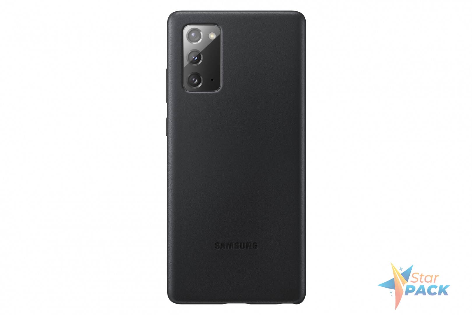 HUSA Smartphone Samsung, pt Galaxy Note 20, tip back cover, piele, ultrasubtire, negru