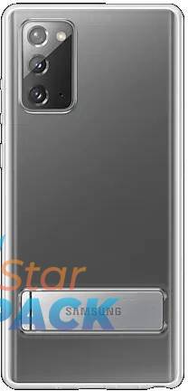 HUSA Smartphone Samsung, pt Galaxy Note 20, tip back cover, policarbonat | TPU, Clear Standing Cover, transparent