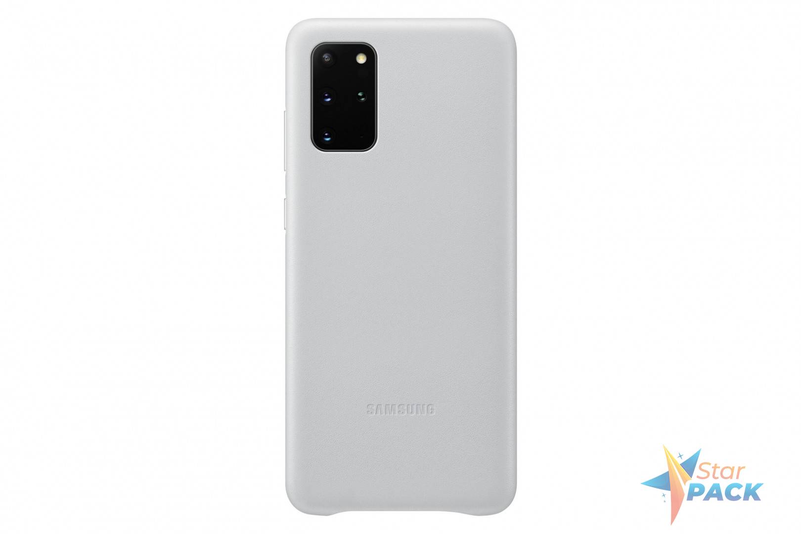 HUSA Smartphone Samsung, pt Galaxy S20+, tip back cover, piele, ultrasubtire, gri