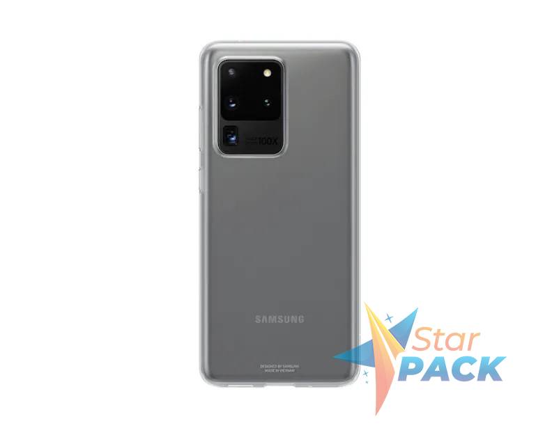 HUSA Smartphone Samsung, pt Galaxy S20 Ultra, tip back cover, plastic, ultrasubtire, transparent
