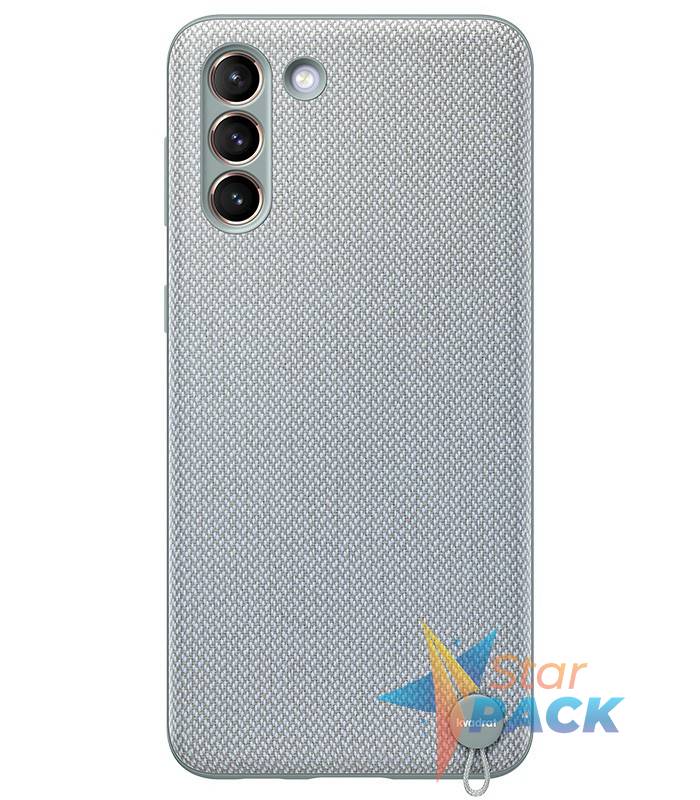 HUSA Smartphone Samsung, pt Galaxy S21+, tip back cover, plastic, Kvadrat Cover, gri
