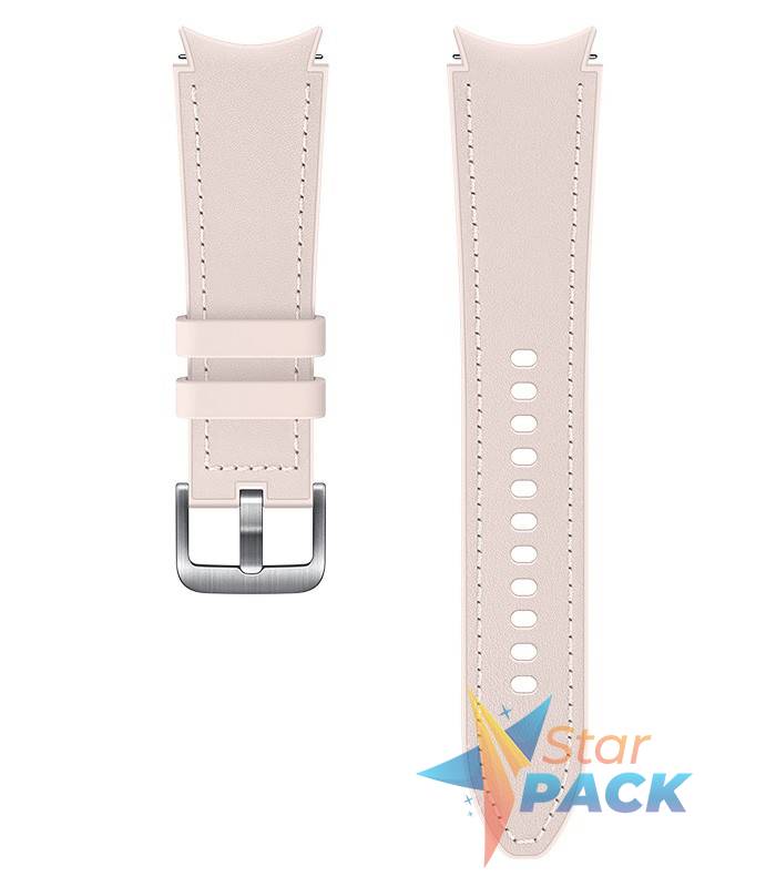 Hybrid Leather Band 20mm M/L Pink