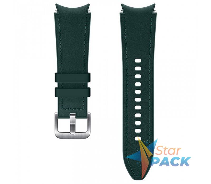 Hybrid Leather Band 20mm S/M Green