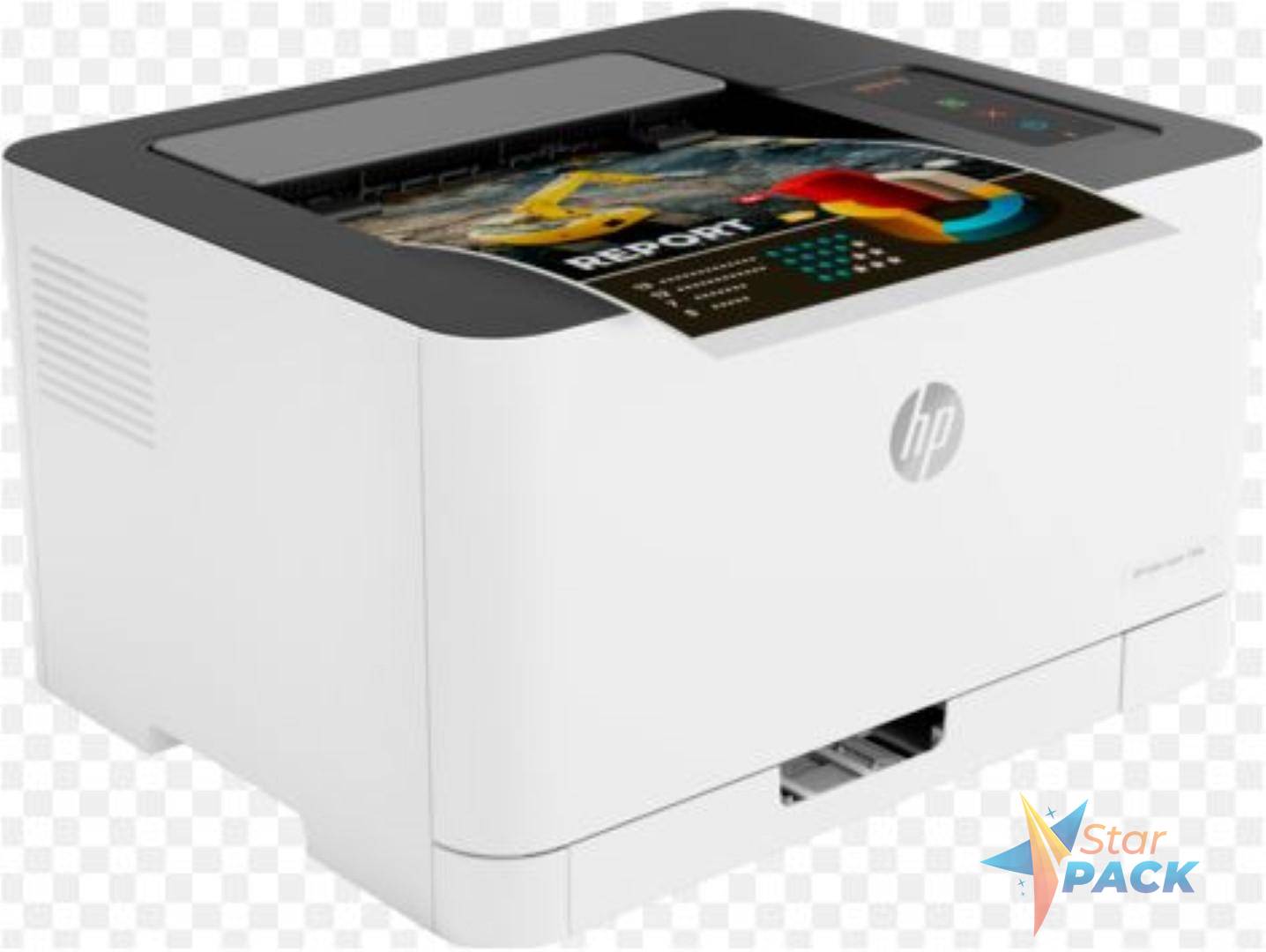 Imprimanta Laser Color HP 150NW, A4, Functii: Impr., Viteza de Printare Monocrom: 18ppm, Viteza de printare color: 4ppm, Conectivitate:USB|Ret|WiFi, Duplex:Nu, ADF:Nu