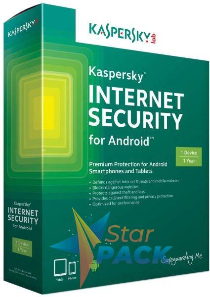Kaspersky |  | Kaspersky Internet Security for Android Eastern Europe  Edition. 1-Mobile device 2 year Base