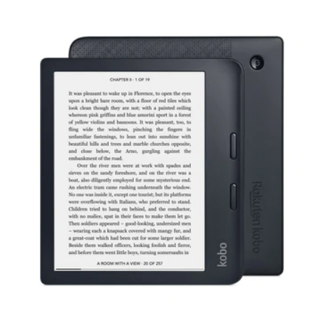Kobo      Libra 2 e-Book Reader E Ink Carta 1200 touchscreen 7 inch 1680 × 1264 Black