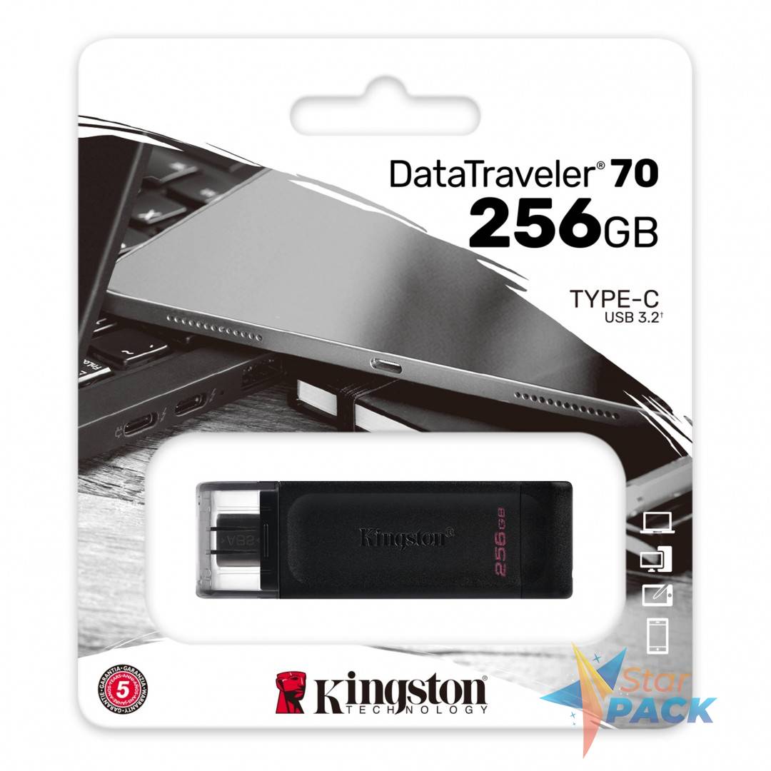 KS USB 256GB DATATRAVELER 70 USB-C 3.2