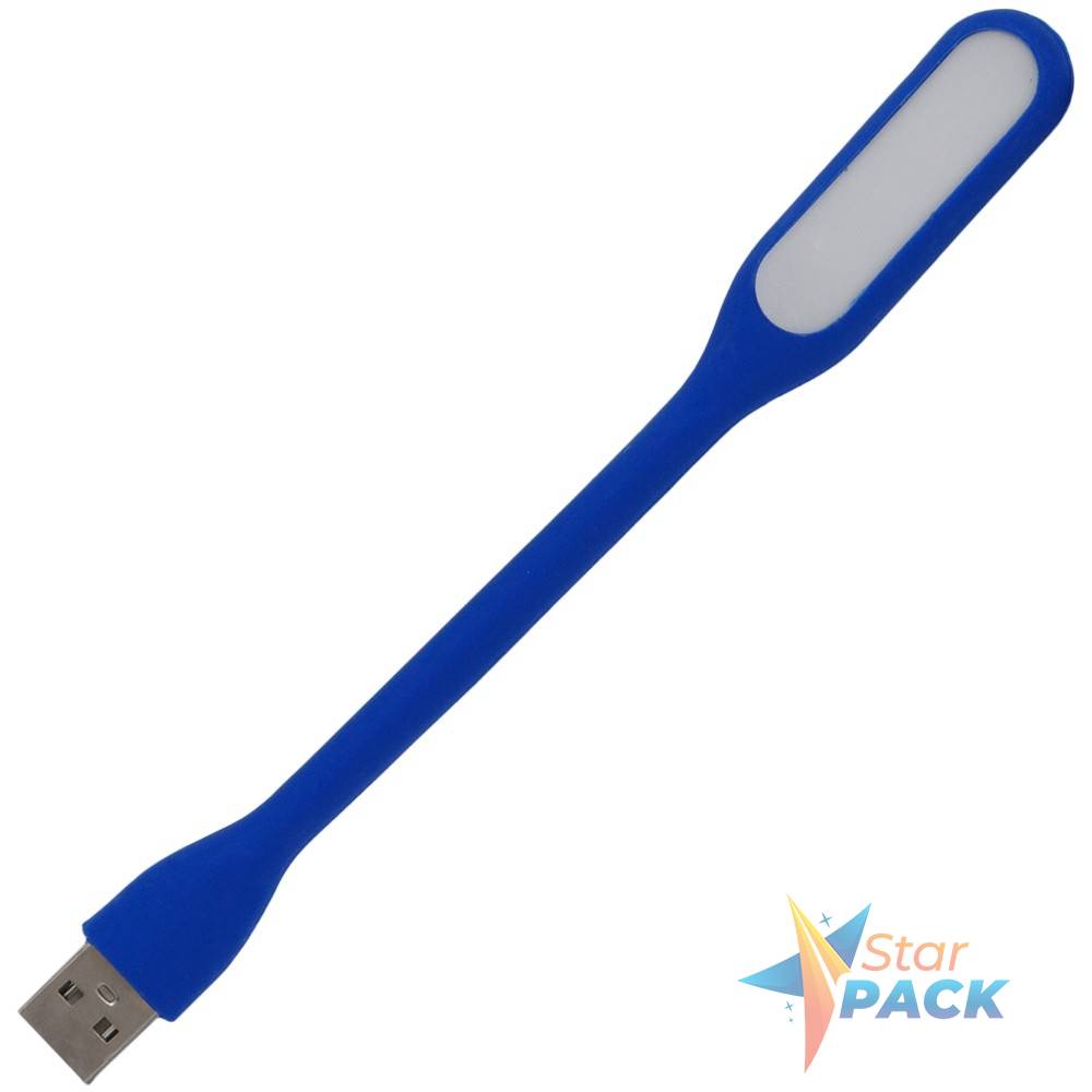 LAMPA LED USB pentru notebook, SPACER, blue